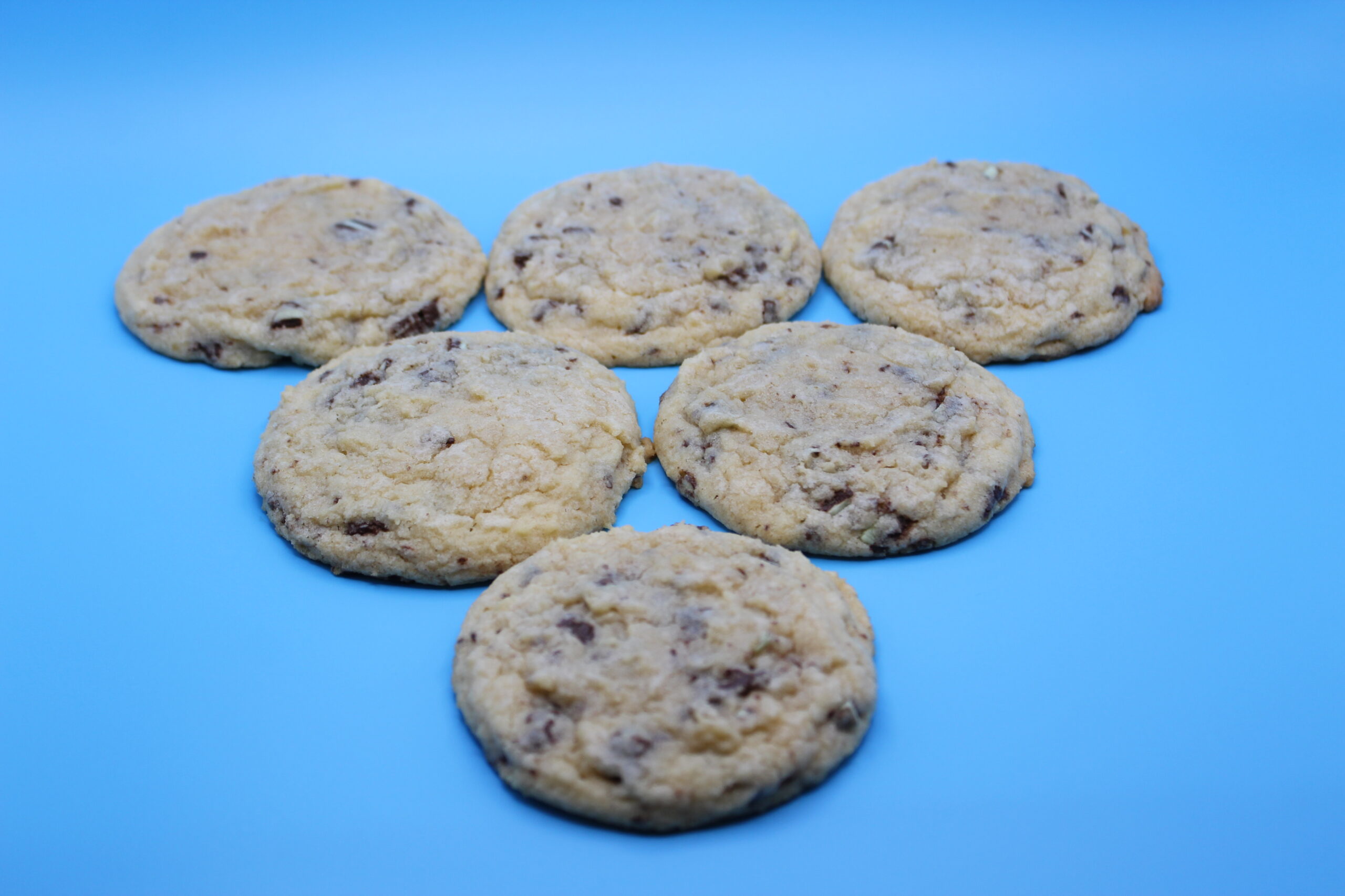 Forever Baked six chocolate chip cookies